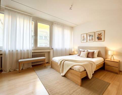 Schlafen - KI erstellt - Etagenwohnung mit 52,00 m&sup2; in Sindelfingen zum Kaufen