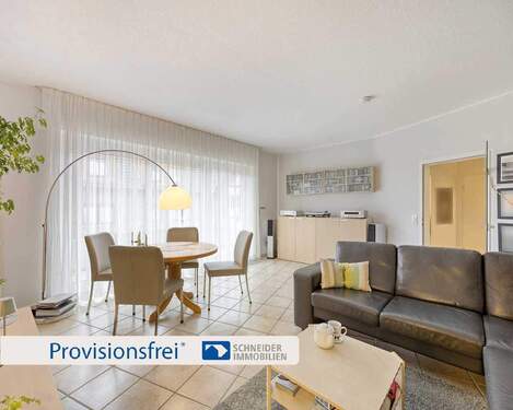 Bild 1 - Wohlfühlwohnung im Zentrum von Ratingen: Helle 3-Zimmer-Wohnung mit Südwest-Balkon