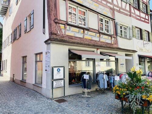 Außenansicht - Gewerbe Ladenlokal in der Innenstadt von Wangen im Allgäu zu vermieten