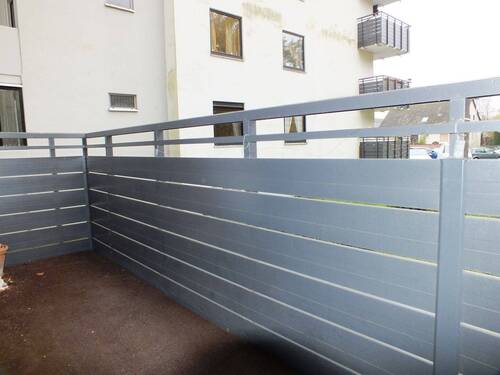 Balkon Ansicht links - 