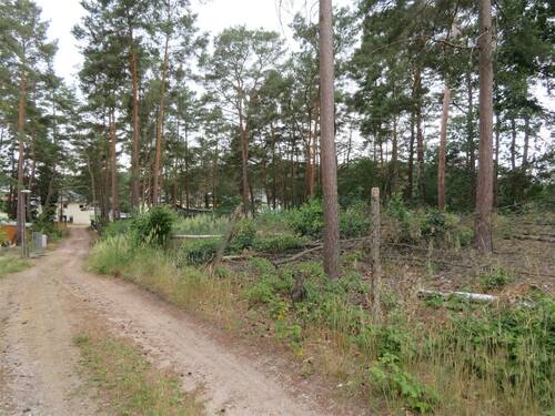 Straße links Richtung Süden - Grundstück in Mittenwalde