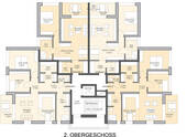 2. Obergeschoss Grundriss - 