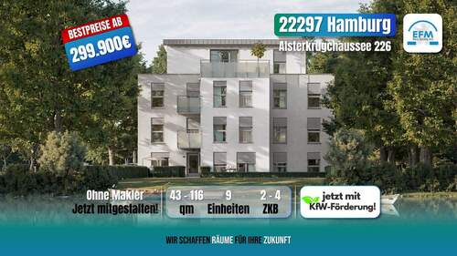 Übersicht - ++BESTPREIS++ NEUBAU 4 ZKB MIET-ENERGIESPAREND altersgerecht & großer Balkon