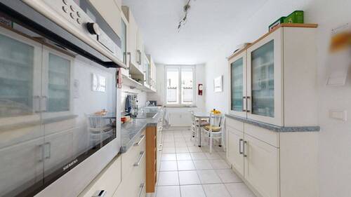 Küche - Etagenwohnung mit 84,00 m² in Frankfurt am Main zum Kaufen
