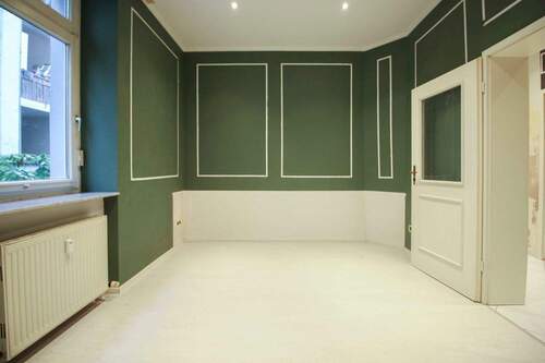 Wohnzimmer - 2 Zimmer Etagenwohnung zum Kaufen in Frankfurt am Main