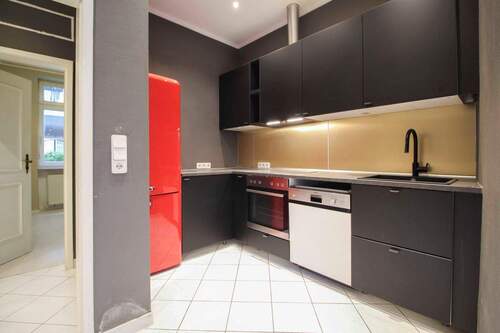 Küche - Etagenwohnung mit 49,70 m&sup2; in Frankfurt am Main zum Kaufen