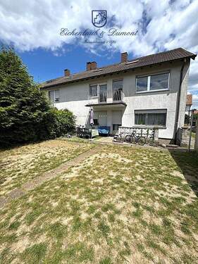 Hausrückseite - 2 bis 3-FH mit Garten + Garage in guter Lage von Sulzbach