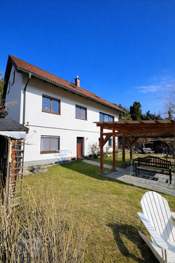 Ansicht Rückseite - 5 Zimmer Einfamilienhaus in Klingenthal