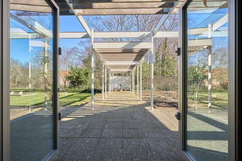 Austritt zur Terrasse - Etagenwohnung mit 141,80 m&sup2; in Berlin zum Kaufen