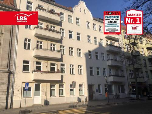 Fassade - Gepflegtes Wohn-Geschäftshaus in guter Lage in Berlin-Wedding zu verkaufen