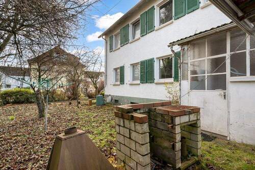 Ansicht Haus Rückseite - Grundstück in Frankfurt am Main zum Kaufen