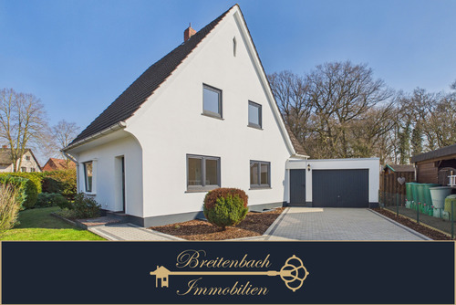 Breitenbach • Immobilien - Langwedel-Daverden . Modernisiertes Einfamilienhaus mit Garage & grünem Garten
