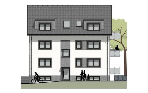 Ansicht West Mehrfamilienhaus - 