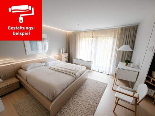 Schlafen - Gestaltungsbeispiel - 