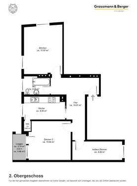 2. Obergeschoss - 