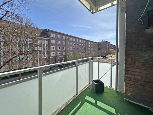 Balkon - 2 Zimmer Etagenwohnung in Hamburg