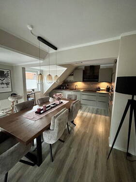 Offenes Wohn-/Esszimmer - Etagenwohnung mit 72,50 m&sup2; in Stade zum Kaufen