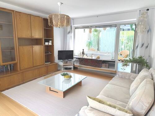 Wohnzimmer KI generiert - 