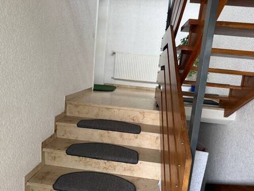 Treppe zur Wohnung - 