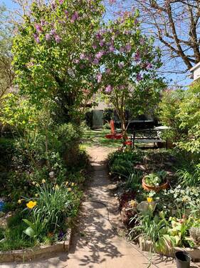 Natürlicher Garten - 7 Zimmer Einfamilienhaus zum Kaufen in Berg (Pfalz)