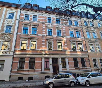 Hausansicht - Historisches Mehrfamilienhaus im Paulusviertel von Haale (Saale)