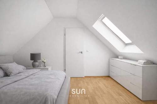 Schlafzimmer mit En-Suite-Bad DG - 