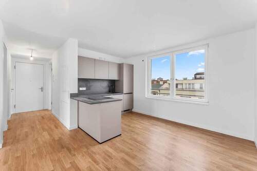 Eingang, Küche Musterwohnung - 