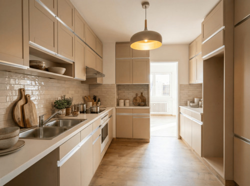 Ki generierte Küche - 3 Zimmer Etagenwohnung zur Miete in Ostheim