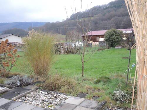 großer ebenerdiger Garten - 