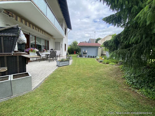 Ansicht Garten - 6 Zimmer Mehrfamilienhaus, Wohnhaus zum Kaufen in Taunusstein / Wehen