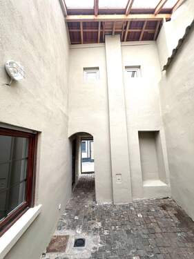 überdachte Terrasse EG Hinterhaus - 