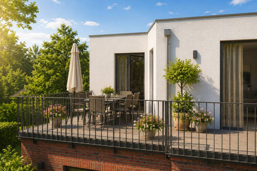 Hausansicht Penthouse - 