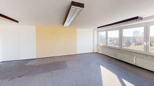 Eckbüro mit Akzentwand - 