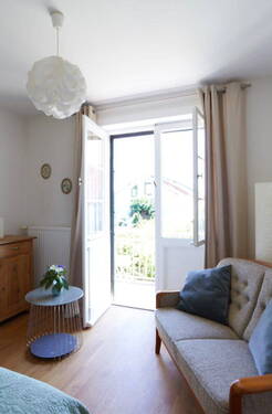 Zimmer mit herrlichem Balkon - 
