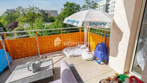 Balkon 2 - 2 Zimmer Etagenwohnung zum Kaufen in Frankfurt am Main