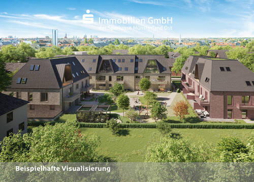 Vogelperspektive - 3 Zimmer Etagenwohnung in Münster