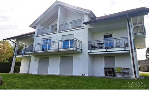 Haus Rückseite - Hochwertige Dachgeschoss-Wohnung in Bad Griesbach: Modernes Wohnen oder Feriendomizil