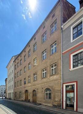 Straßenansicht - 3 Zimmer Mehrfamilienhaus, Wohnhaus in Görlitz