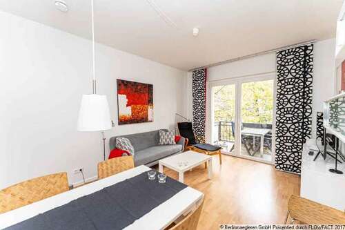 Wohnzimmer - Etagenwohnung mit 58,10 m&sup2; in Berlin zum Kaufen
