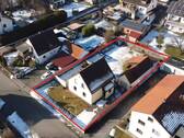 Gesamt Grundstück - 5 Zimmer Einfamilienhaus in Garching
