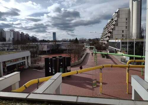 Aussicht aus dem Balkon - 
