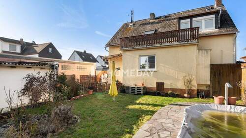 Garten 1 - 5 Zimmer Einfamilienhaus zum Kaufen in Hünfelden-Nauheim