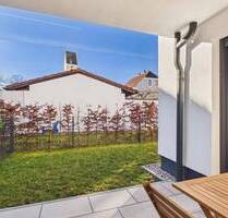Modernes Erdgeschossglück mit Privatgarten und Tiefgaragenstellplatz - Höhenkirchen-Siegertsbrunn