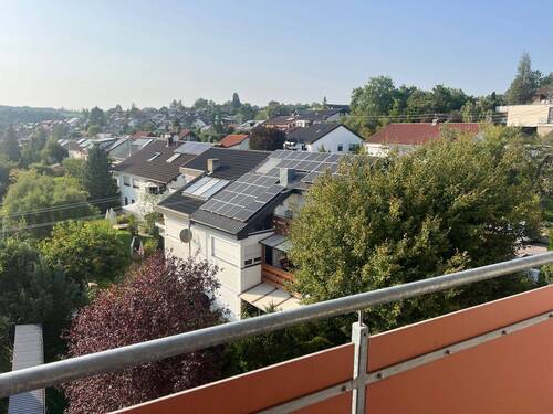 Ausblick - Exklusive, vollausgestattete und möblierte 2-Zimmerwohnung mit Südbalkon