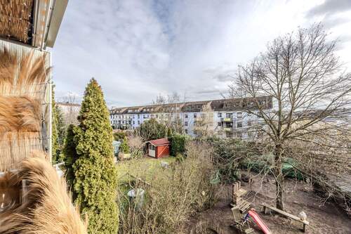 Blick aus dem Balkon - 
