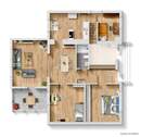 Grundriss Wohnung - 