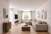 Wohnbereich - Großzügige 3,5-Zimmer-Wohnung mit zwei Loggien und großem Wellnessbad