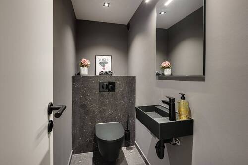 elegantes Gäste-WC - 