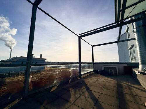 Terrasse - 5 Zimmer Terrassenwohnung zur Miete in Mannheim