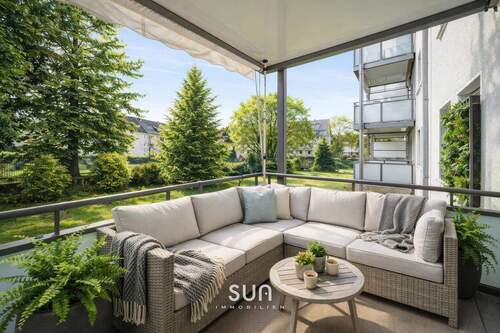 Balkon - 3 Zimmer Etagenwohnung zum Kaufen in Bad Homburg vor der Höhe